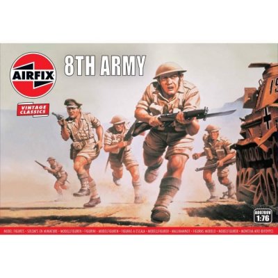 AIRFIX Wwii British 8th Army - 1:76e - 