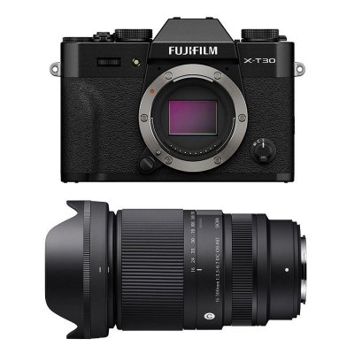 FUJIFILM X-T30 III NOIR + Objectif SIGMA 16-300 f/3.5-6.7 DC OS Contemporary