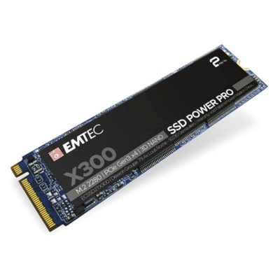 EMTEC X300 ecssd2tx300 2000 go ssd m.2 pci express 3.0 noir