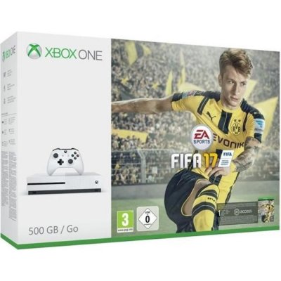 Xbox One S 500go + Fifa 17 En T&eacute;l&eacute;chargement