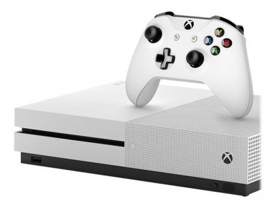 Xbox One S - Console de jeux - 4K - HDR - 500 Go HDD - blanc