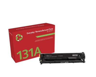 XEROX  Everyday Toner Noir, &eacute;quivalent &agrave; HP CF210A/ CRG-131BK 1600 Pages - (006R03808)