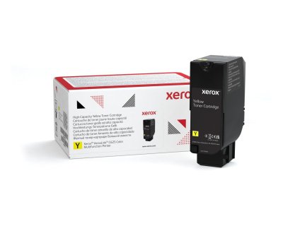 XEROX  VersaLink C625 Cartouche de Toner Jaune Haute capacit&eacute;