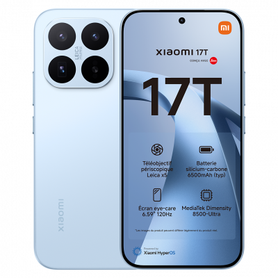 XIAOMI  17T 12+256 Blue (No Power Adapter Included)