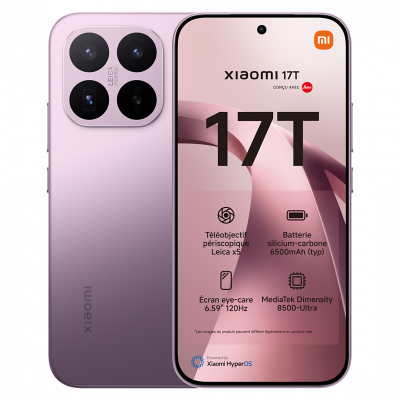 XIAOMI  17T Con&ccedil;u avec Leica Violet (12 Go / 256 Go)
