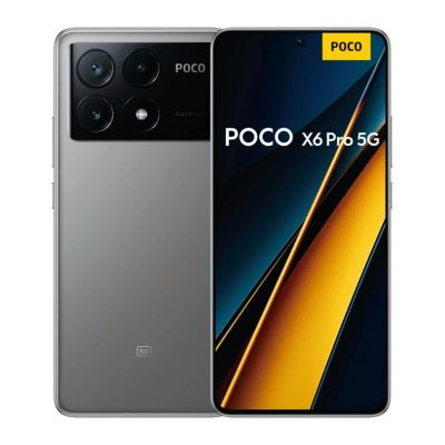 XIAOMI  Poco X6 Pro 5G 8Go/256Go Gris (Gray) Double SIM