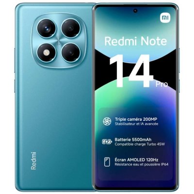 XIAOMI  redmi note 14 pro 12+512gb ocean blue oem 6932554406677
