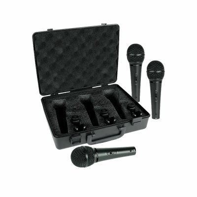BEHRINGER XM1800S Pack 3 Micros + Mallette 
