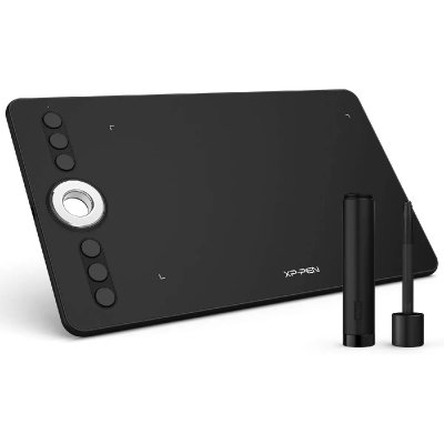 XP PEN XP-PEN Tablette Graphique DECO 02 - Stylet sans Pile