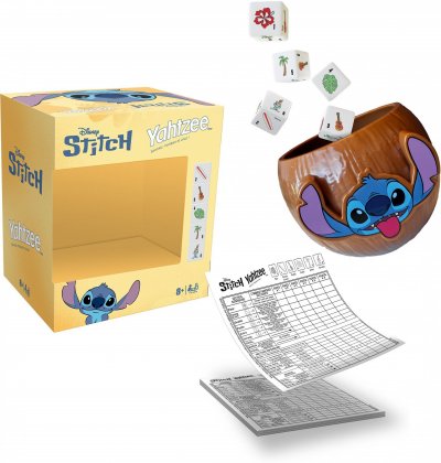 WINNING MOVES YAHTZEE Stitch - Jeu de soci&eacute;t&eacute; -  - Des 8 ans