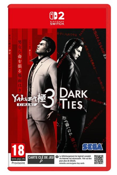 Yakuza Kiwami 3 & Dark Ties - Jeu Nintendo Switch 2