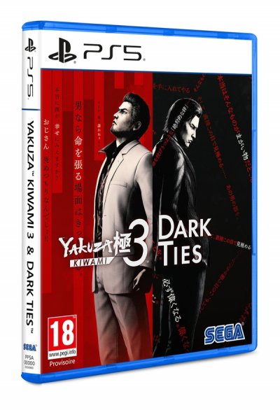 Yakuza Kiwami 3 &amp; Dark Ties - Jeu PS5 