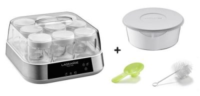 LAGRANGE Yaourti&egrave;re et fromag&egrave;re  ligne + goupillon et entonnoir 459605