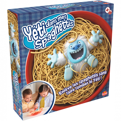 Y&eacute;ti dans mes spaghettis - Jeu de soci&eacute;t&eacute; - GOLIATH - D&egrave;s 4 ans