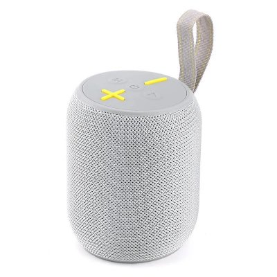 YONIS  1200mAh - Enceinte sans fil Bluetooth autonomie 2 h fonction radio - Gris