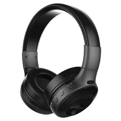 YONIS  Casque Audio Bluetooth Pliable - Noir
