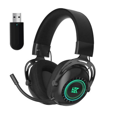 Yonis Casque Audio Gaming RGB - Sans Fil