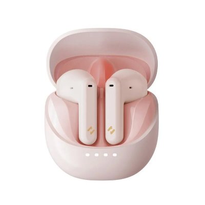 YONIS  Ecouteurs Bluetooth sans fil - Rose