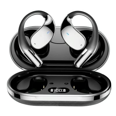YONIS  Ecouteurs Bluetooth sport - Noir