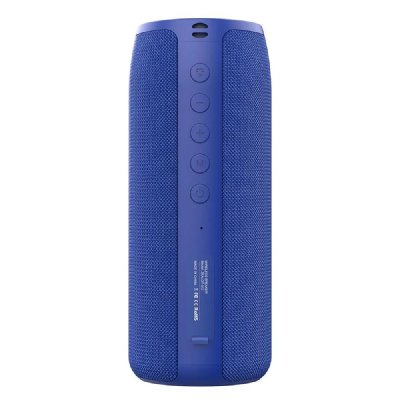 YONIS  Enceinte Bluetooth st&eacute;r&eacute;o nomade - Bleu