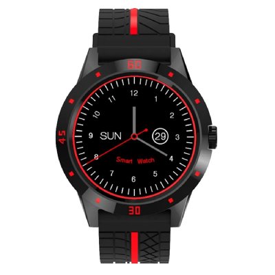 YONIS  Montre Connect&eacute;e 1.3"" - Rouge