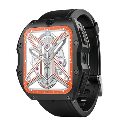 YONIS  Montre Connect&eacute;e 4G &Eacute;tanche IP68 Dual Cam&eacute;ra