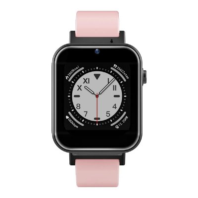 YONIS  Montre Connect&eacute;e 4G - Rose