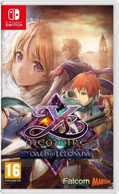 JUST FOR GAMES Ys Memoire The Oath in Felghana Nintendo Switch 