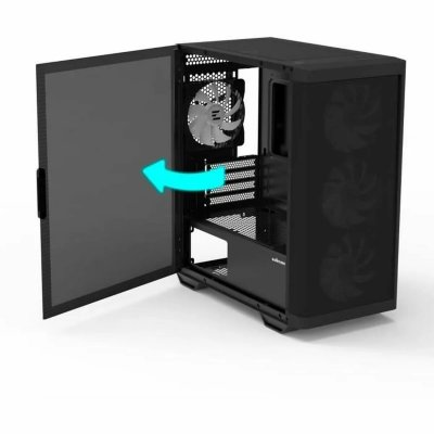 ZALMAN  M4 Mini Tower ARGB Cristal Templado USB 3.0 Negra