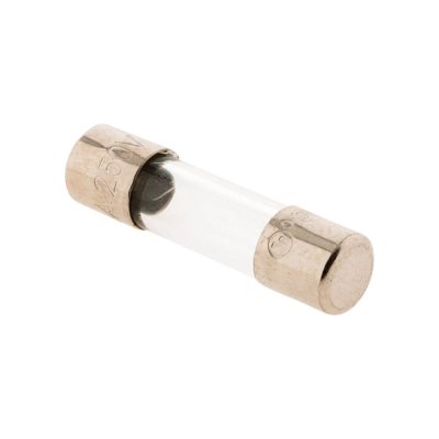 ZENITECH -3 fusibles en verre 5 x 20 mm 0,125 A - 