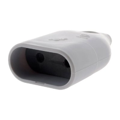 ZENITECH -Fiche femelle 2P 6A - Gris - 