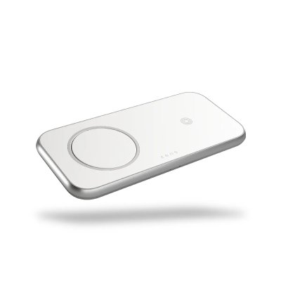 ZENS  ZEDC16W/00 chargeur d'appareils mobiles Argent, Blanc Int&eacute;rieure