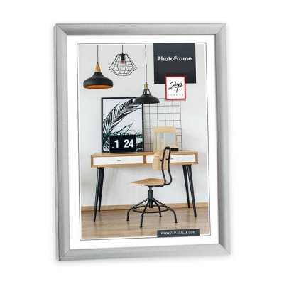 ZEP  New Easy Din A4 21x29.7 Cm Resin Photo Frame Argent&eacute;,Gris