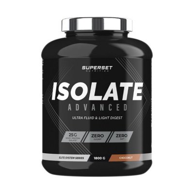 SUPERSET NUTRITION ZERO ISOLATE ADVANCED (1,8kg)  Whey Isolate Nutella  Nutella