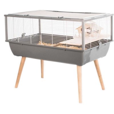 ZOLUX  Cage Neo Nigha Petit Rongeur L 77.5 X P 47.5 X H 64.5 Cm Grise