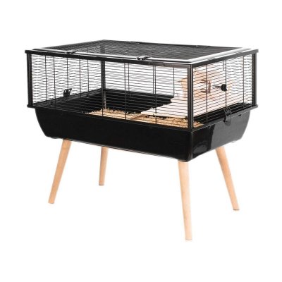 ZOLUX  Cage Neo Nigha Petit Rongeur L 77.5 X P 47.5 X H 64.5 Cm Noire
