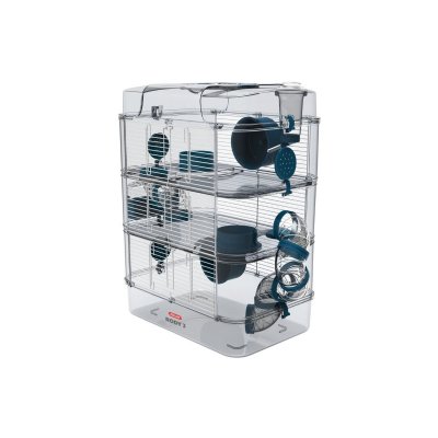 ZOLUX  Cage pour Hamster, Souris, Gerbille ''RODY 3'' Trio