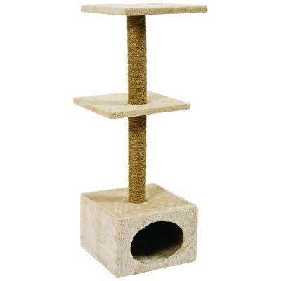 ZOLUX  Duo Arbre &agrave; Chat Beige 30 X 30 X 83 cm