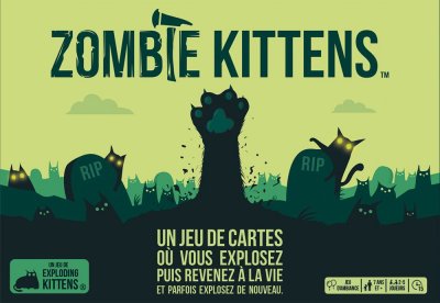 ASMODEE Zombie kittens e- exploding kittens EKIEK10FR