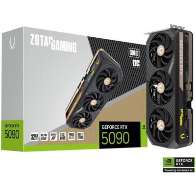 Zotac Carte Graphique Rtx 5090 Solid Oc 32gb Gddr7 