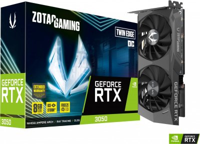 ZOTAC  Gaming GeForce RTX 3050 Twin Edge OC LHR 8 Go 
