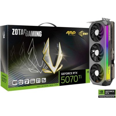 ZOTAC GeForce RTX 5070 Ti AMP Extreme Intinity 16GB GDDR7 - Neuf