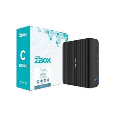ZOTAC  ZBOX C Series CI343 Edge - N-series N100 0.8 GHz Noir