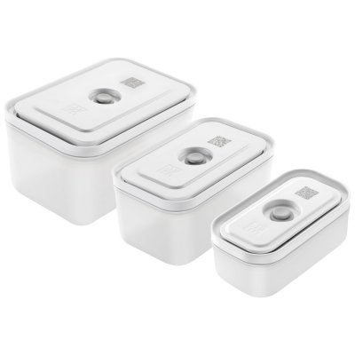 ZWILLING  Set de 3 bo&icirc;tes sous-vide - plastique - rectangulaire - S/M/L