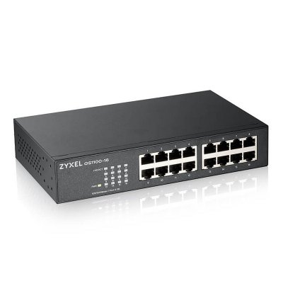 ZYXEL  Commutateur GbE  non g&eacute;r&eacute; &agrave; 16 ports GS1100-16-EU0103