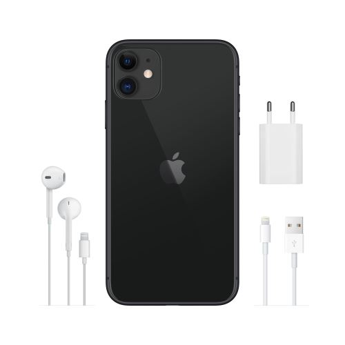Apple iPhone 11 64 Go 6.1 pouces Noir pas cher - Apple iPhone