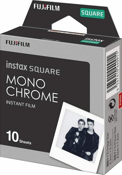 FUJIFILM 1  instax square film monochrome DFX-581198