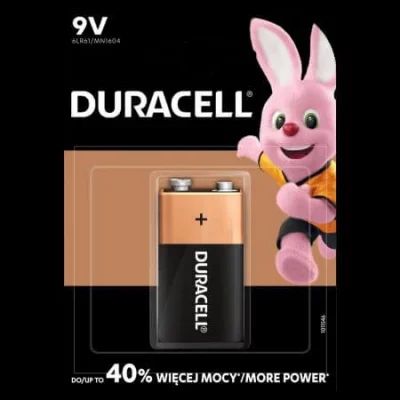 DURACELL 1 pile longue dur&eacute;e  Pile Alcaline Plus Power 9 V 