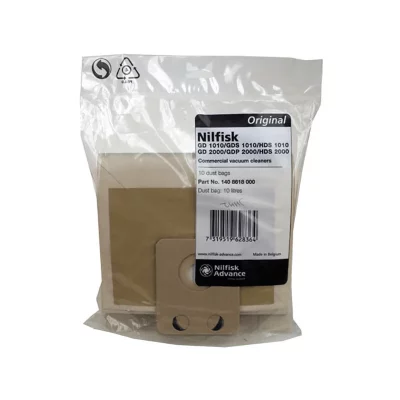 NILFISK ALTO -10 sacs 10 Litres pour aspirateurs nilfisk Nilfisk