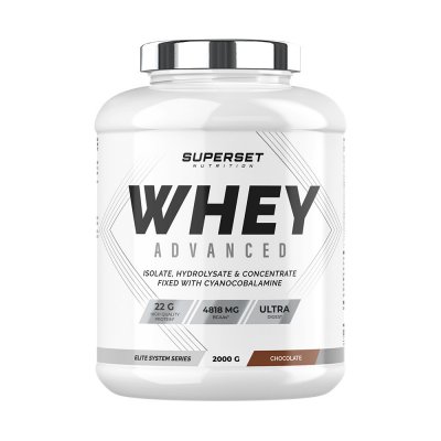 SUPERSET NUTRITION 100% WHEY PROTEINE ADVANCED (2kg)   Whey prot&eacute;ine   Chocolat    